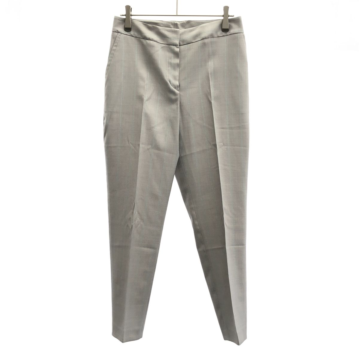 ウールシルクストライプセットアップスーツ