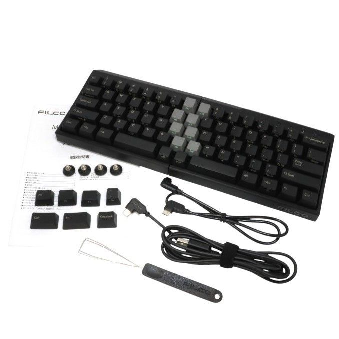 Majestouch Xacro M 10 SP 英語 US ASCII マクロ対応 左右分割型キーボード fkbxs 72 eb ブラウン 良い B