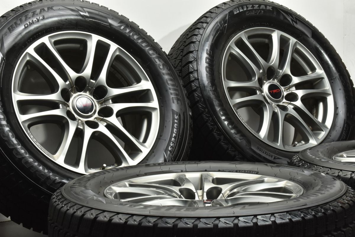 品 トヨタ ランクル プラド OP TRD TA 1 18 in 8 J 25 PCD 139 7 ブリヂストン ブリザック DM V 3 265 60 R 可 ハイラックス