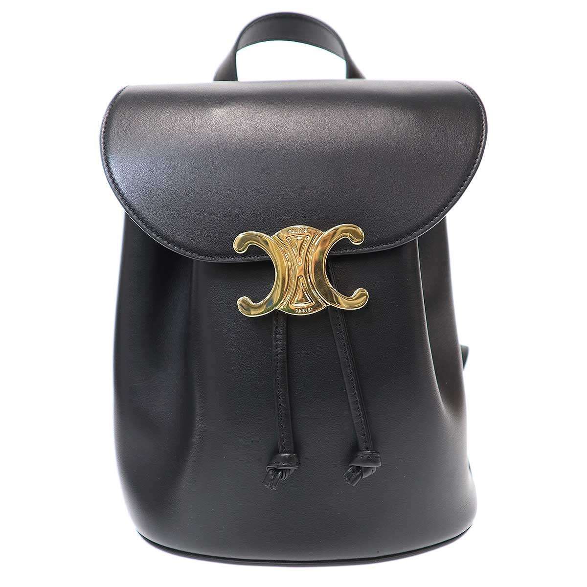 CELINE セリーヌ Bonnie Bag ボニー バックパック スムースカーフスキン ブラック