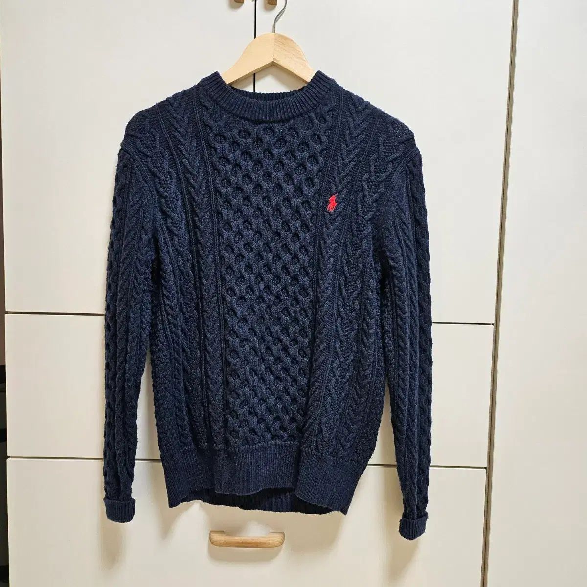 ポロラルフローレン ニット Tシャツ ネイビー M