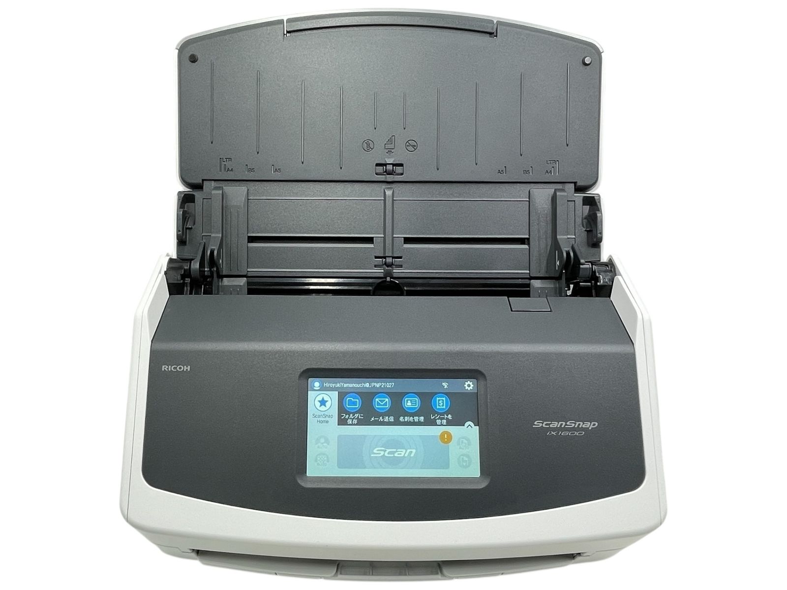 □ScanSnap iX1600 FI-IX1600A ドキュメントスキャナー 総スキャン14枚