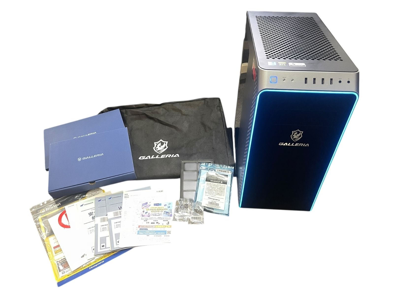 □GALLERIA XA7C-R37 デスクトップPC Core i7-12700 RTX3070 16GB 1TB