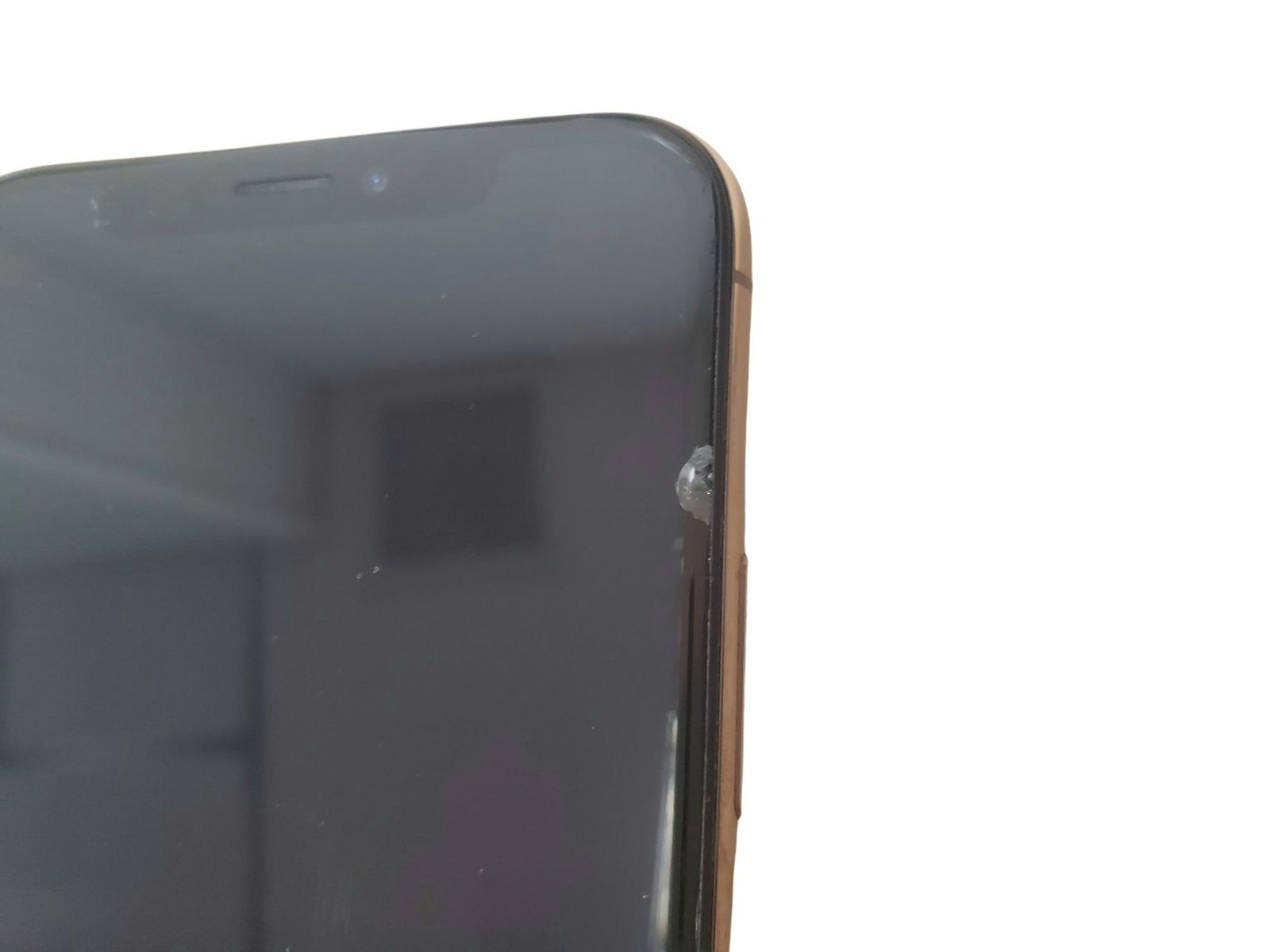 □iPhone Xs 256GB SIMフリー 本体のみ 背面ガラス割れあり バッテリー