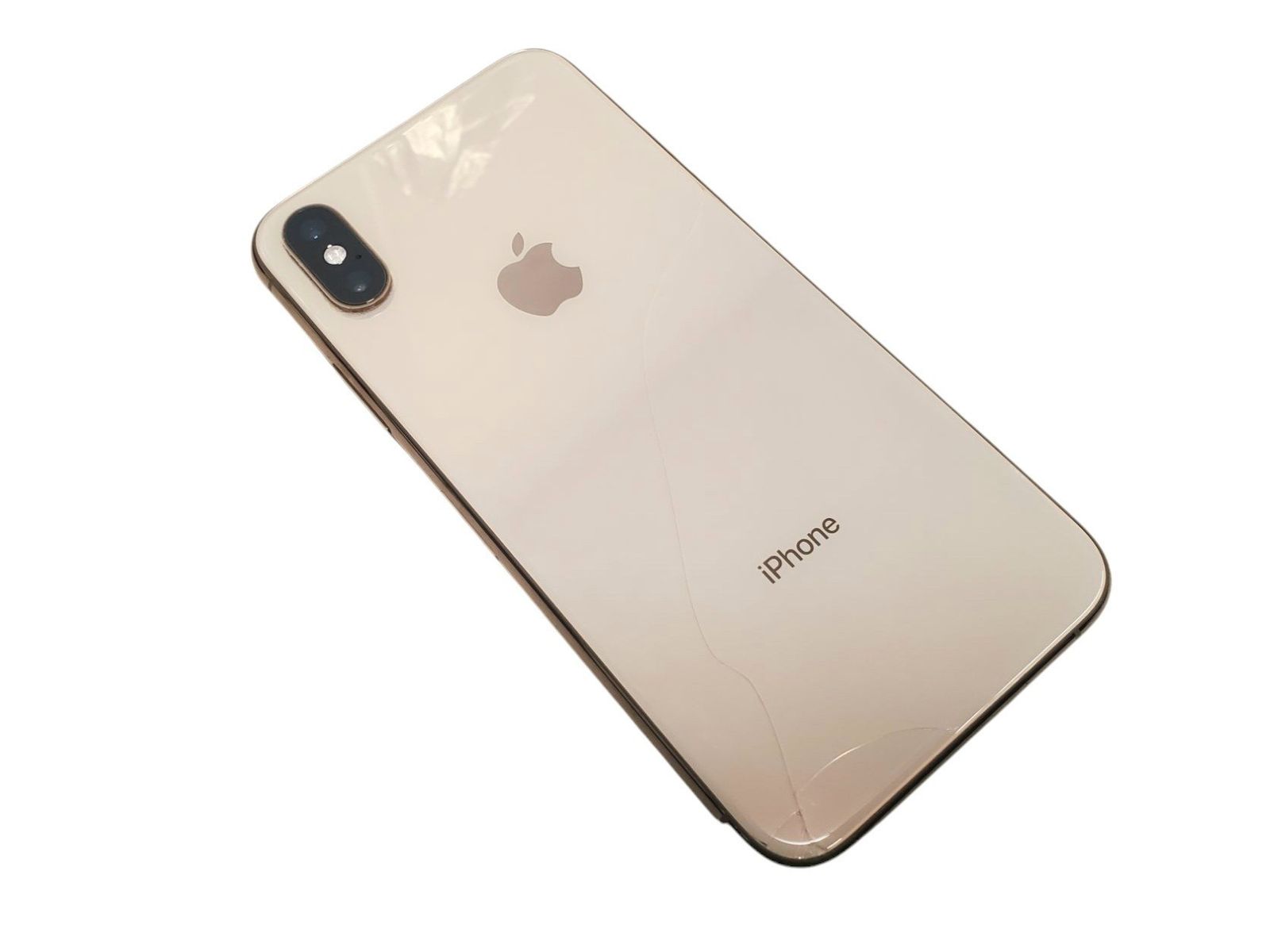 iPhone XS 256GB バッテリー78% SIMフリー 背面のみひび割れ iPhone XS 256GB バッテリー78% SIMフリー 背面のみひび割れ