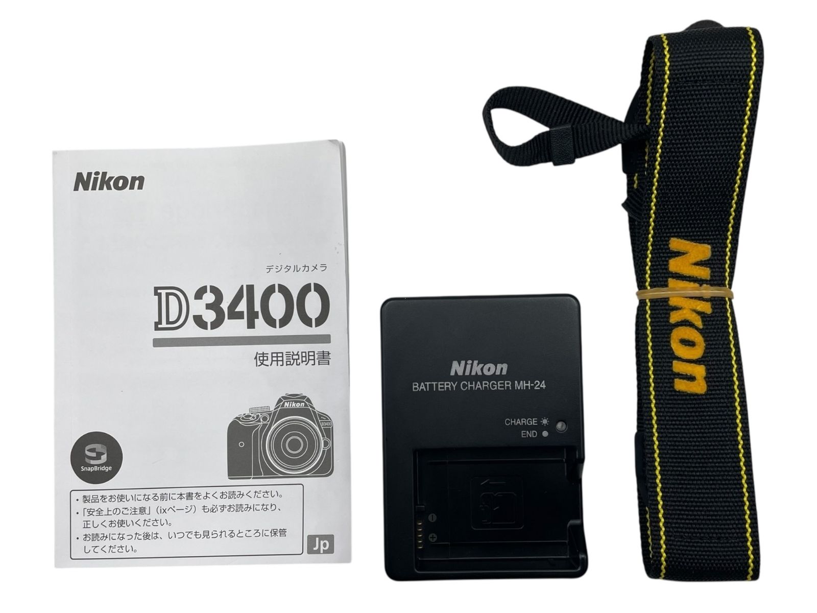 □美品 Nikon D3400 デジタル一眼レフ 18-55mm レンズキット