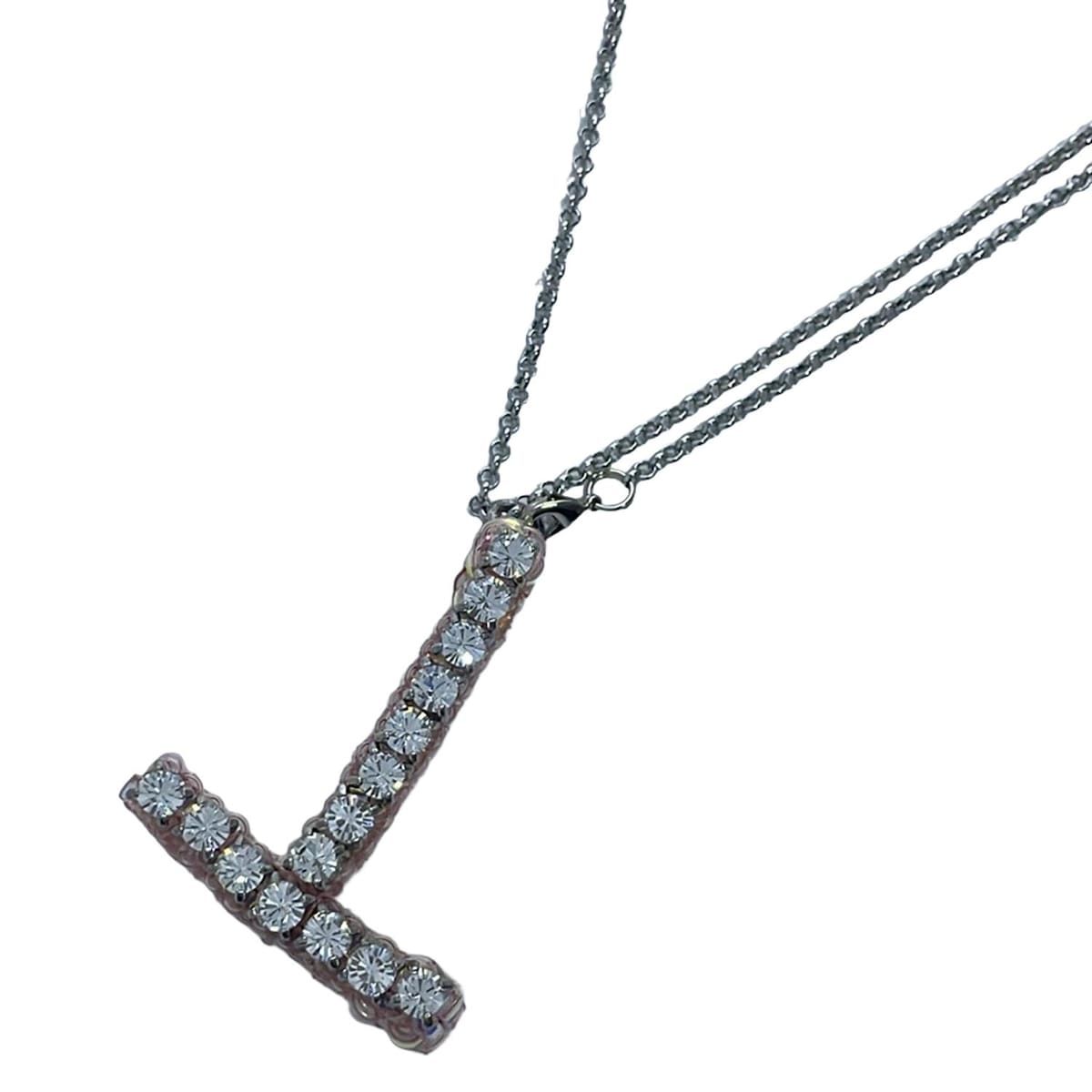 ANTEPRIMA(アンテプリマ) ネックレス美品 - シルバー×クリア×マルチ