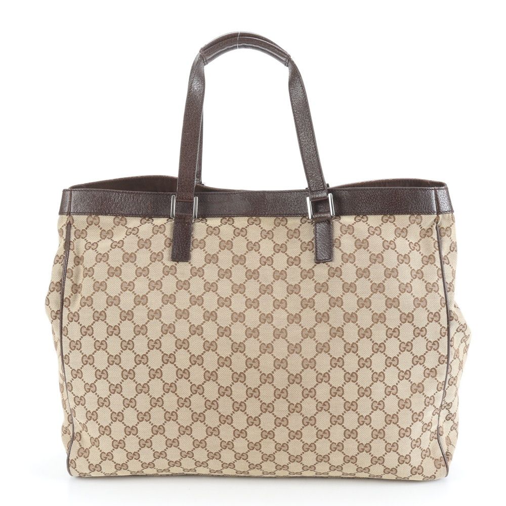 極美品 グッチ GG キャンバス 153213 レザー トート バッグ ショルダー 極美品 グッチ GG キャンバス 153213 レザー トート バッグ ショルダー
