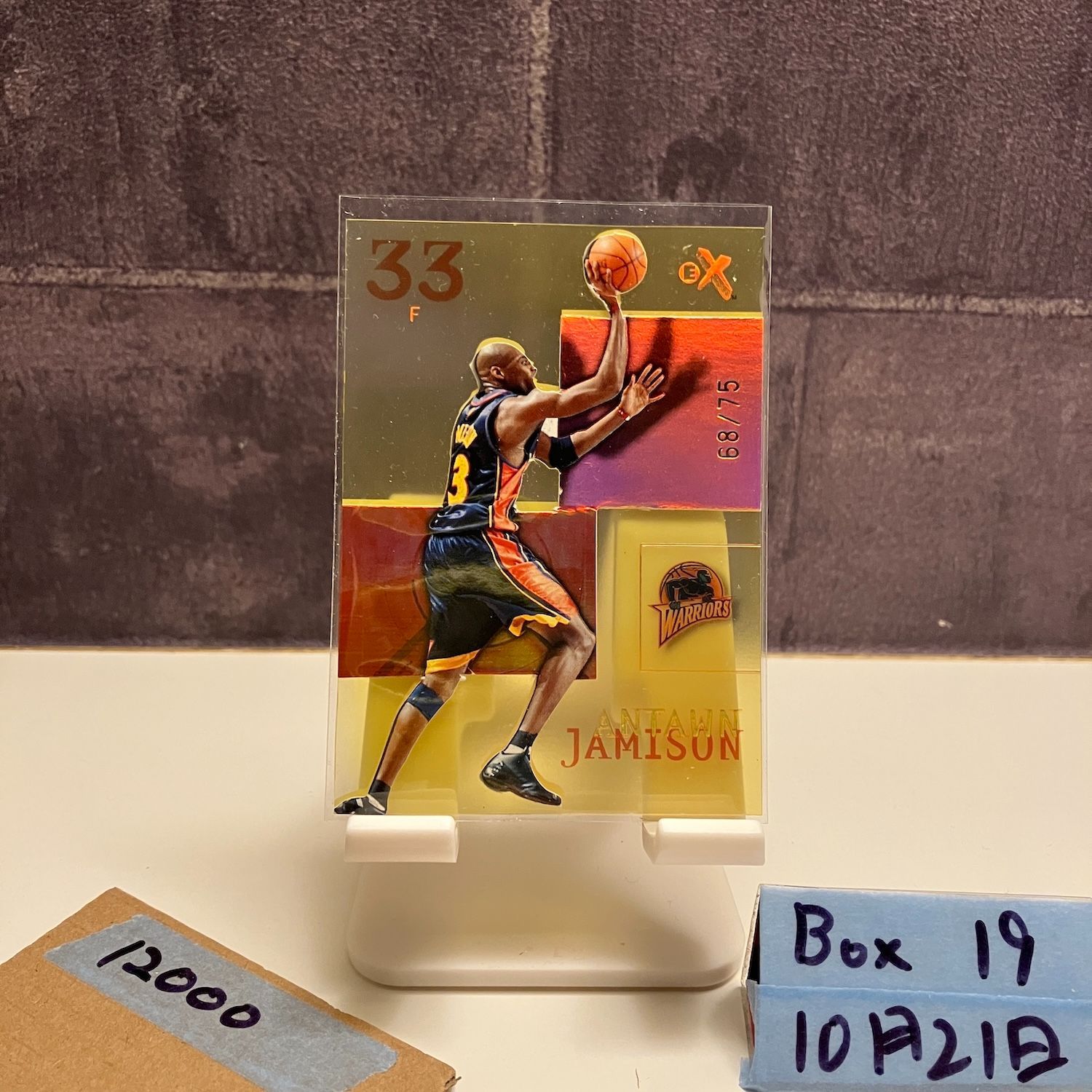 2003 04 Fleer Antawn Jamison 68 75 G en State Warriors EX Essential Credentials Future カード