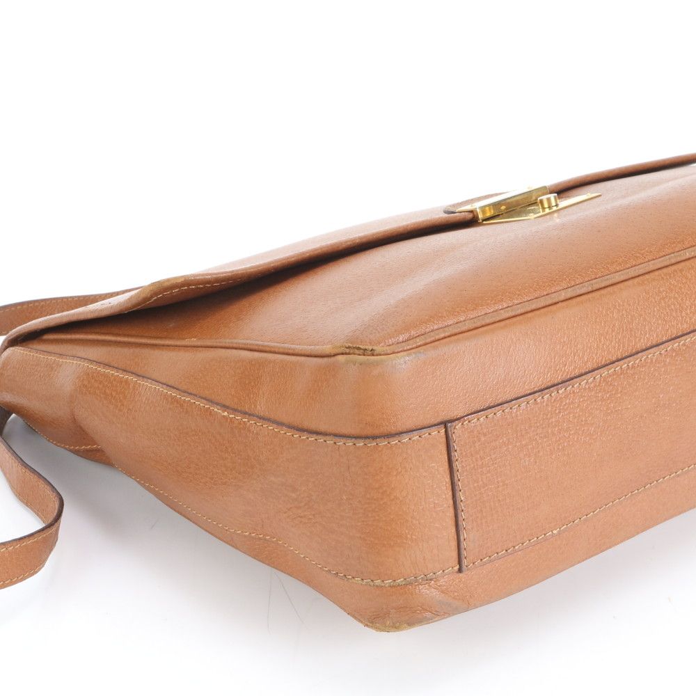 オールドグッチ レザー 2WAY ビジネス バッグ 斜め掛け ショルダー