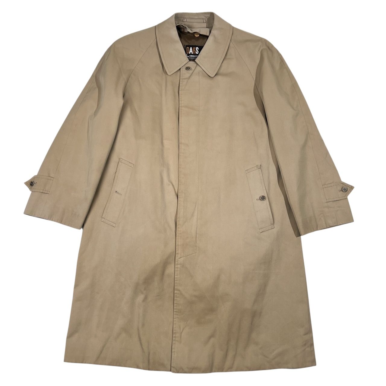 DAKS ダックス Drakkar ベルギー製生地 ライナー付き ステンカラー