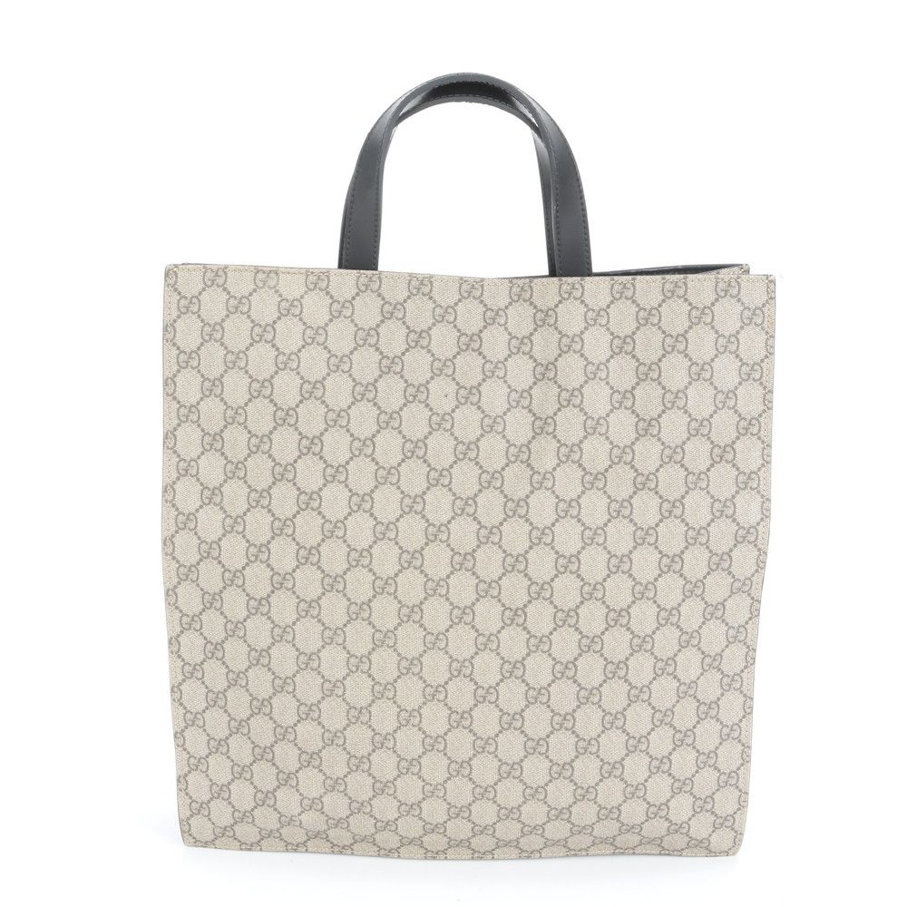 【良品】GUCCI グッチ ジョイライン トートバッグ GGスプリーム×レザー 良品】GUCCI グッチ ジョイライン トートバッグ GGスプリーム×レザー