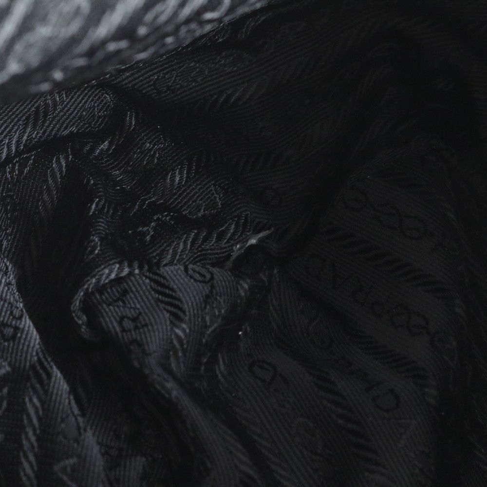  プラダ テスート ナイロン 三角ロゴ レザー リュックサック リュック バックパック ブラック 黒 レディース EUE DE 25-3 リュック バックパック バッグ