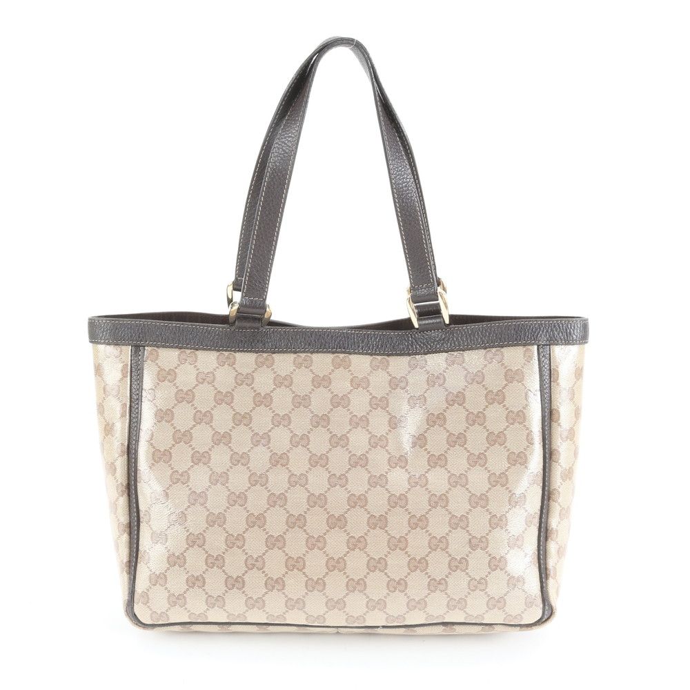 美品 グッチ GG クリスタル 268639 レザー トート バッグ 肩掛け 美品 グッチ GG クリスタル 268639 レザー トート バッグ 肩掛け