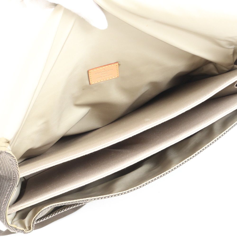 極美品 ルイヴィトン ダミエ ジェアン メサジェ M93030 レザー