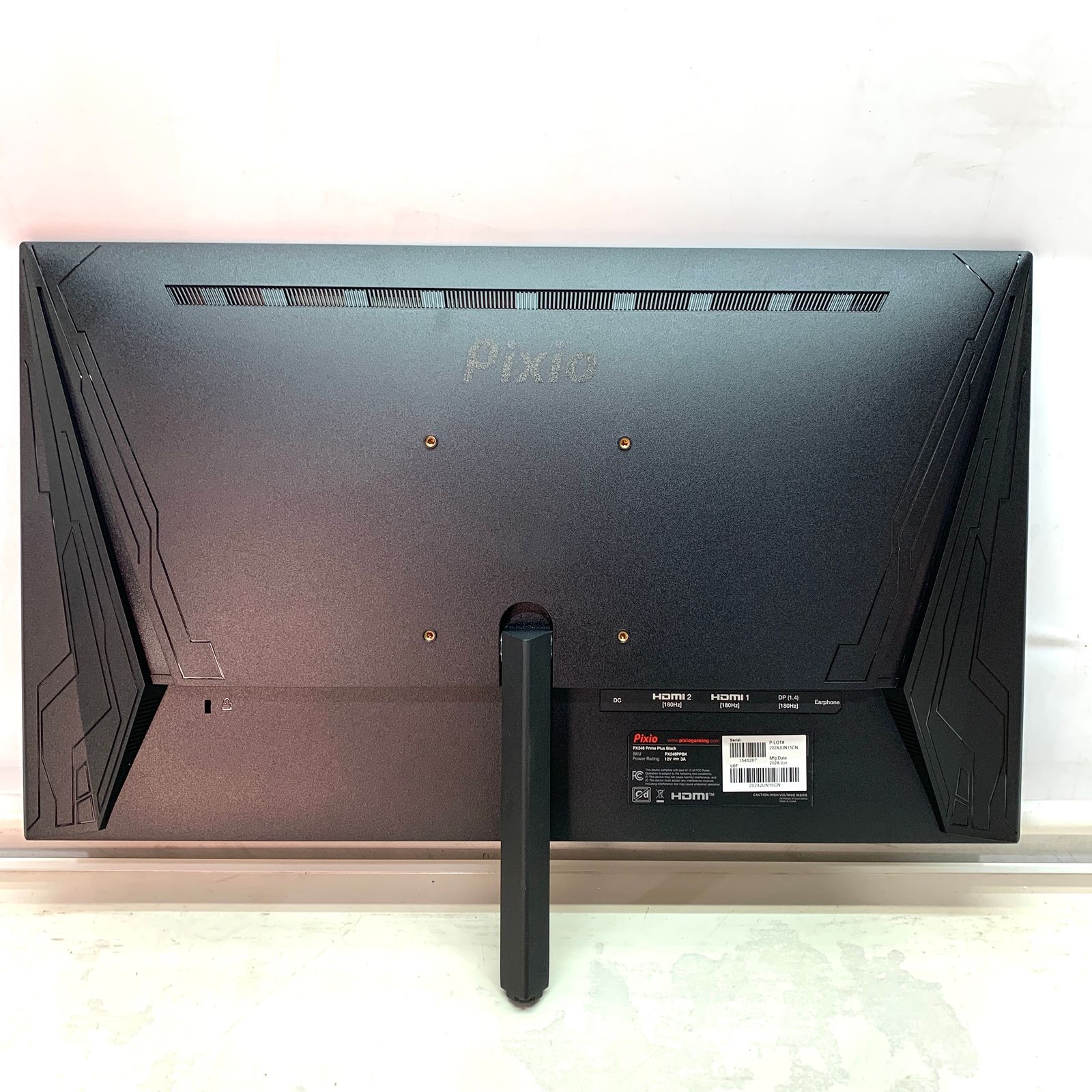 ジャンク品】Pixio PX248 Prime Plus 液晶ディスプレイ PX248PPBK-PW