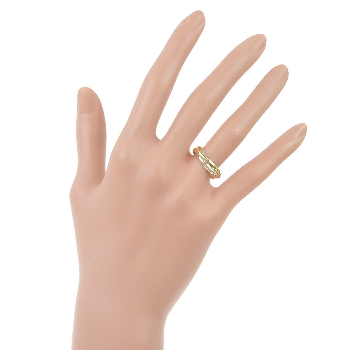 CRB4234200 【美品☆】Cartier カルティエ トリニティリング スモール 