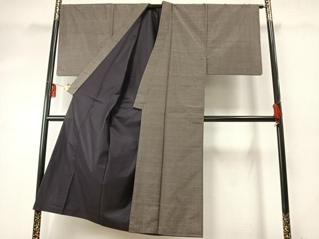 平和屋着物 男性 本場大島紬 アンサンブル 一元絣 霞文 正絹 fy