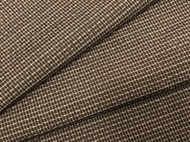 平和屋着物○男性 本場大島紬 アンサンブル 格子 正絹 逸品 AABE5574fy