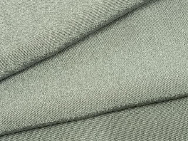 平和屋着物 上質な色無地 豆がら茶色 正絹 fy