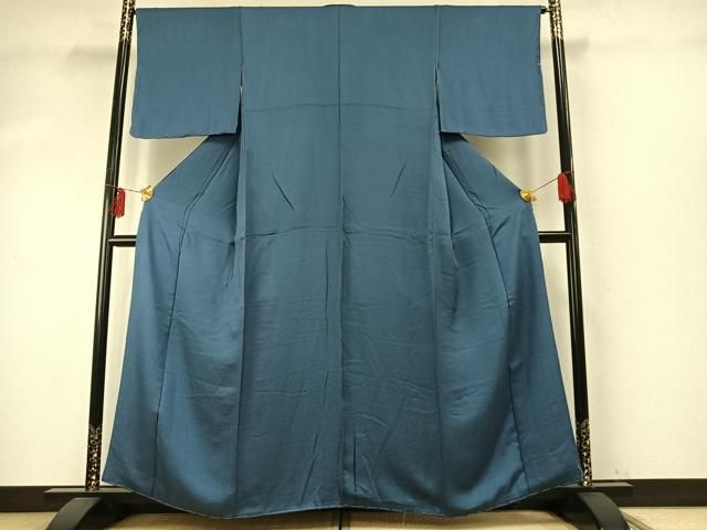 平和屋着物 上質な色無地 舛花色 正絹 fy