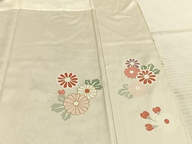 平和屋着物○訪問着 駒刺繍 枝花文 金彩 正絹 逸品 AABD6021ph 平和
