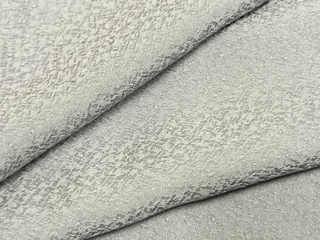 平和屋着物 上質な色無地 灰青色 正絹 fy