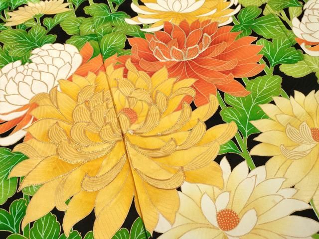 豪華振袖 駒刺繍