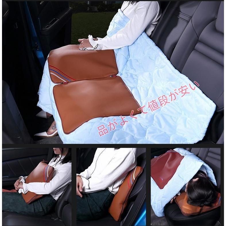 BMW 5シリーズ車用 両用抱き枕 掛け布団 40×40cm 防寒保温