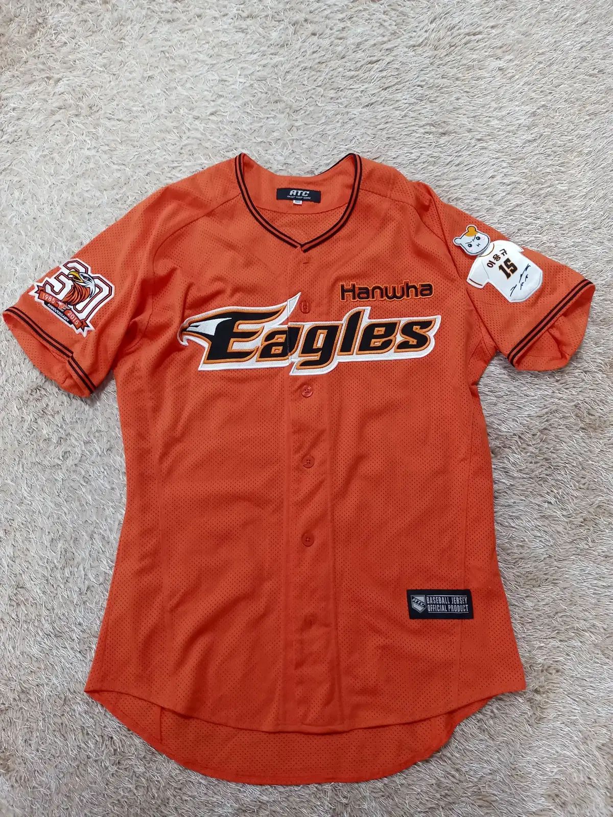 ハンファ イーグルス イ ヨングギュ 30周年 記念 野球ジャージ メンズ サイズ100