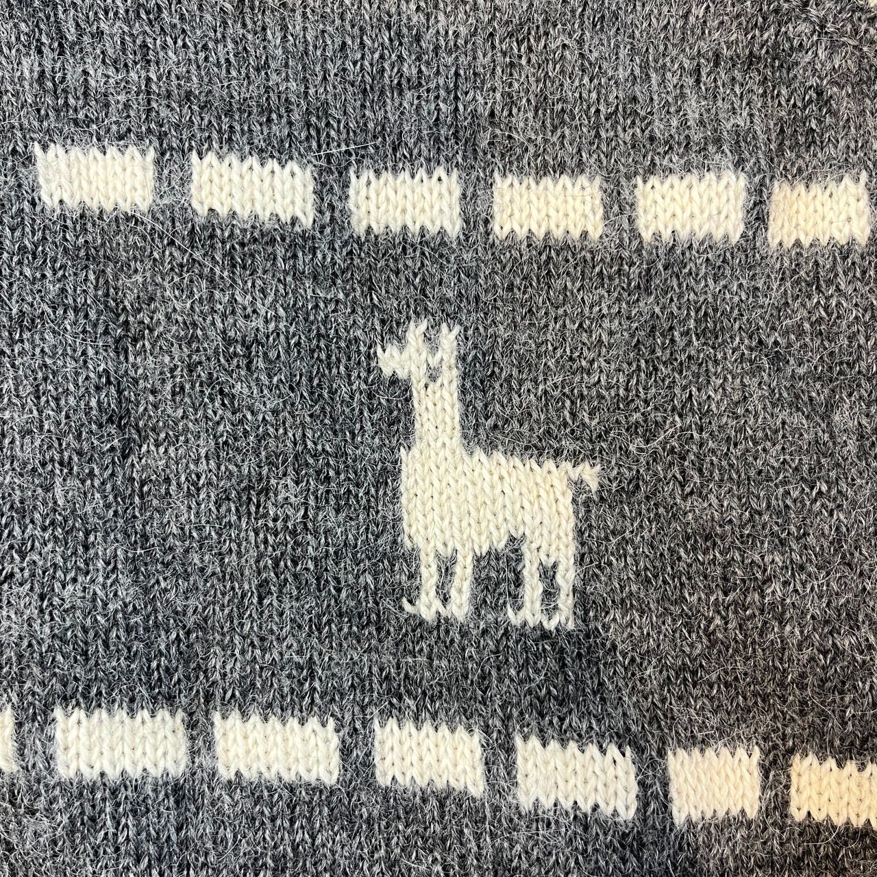 美品】アルパカハウス ALPACA HOUSE アルパカ100％ ニットベスト 