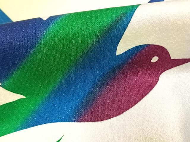 飛鳥文 暈し染め