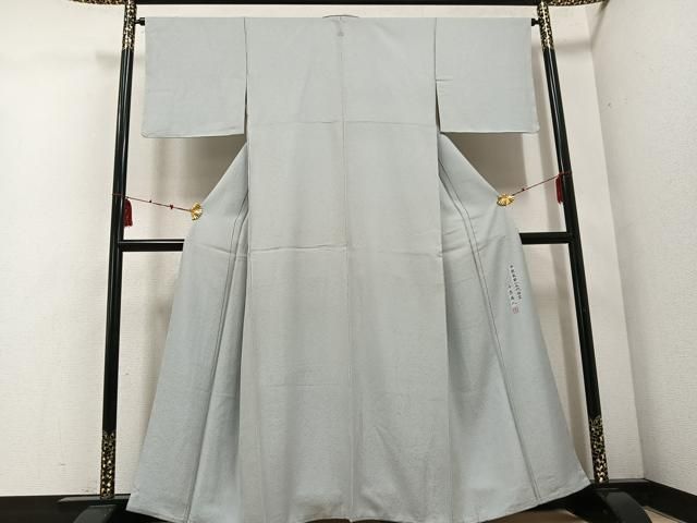 平和屋着物 上質な色無地 作家物 冷泉為人 蕎麦切色 正絹 ph