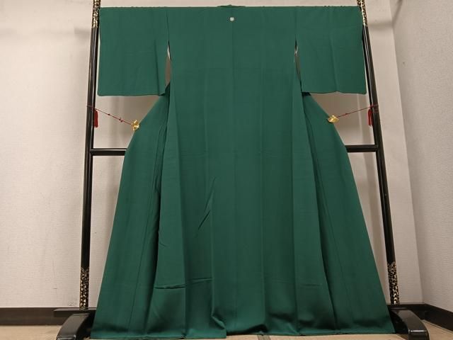 平和屋着物 上質な色無地 虫襖色 正絹 ph