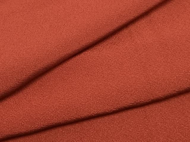 平和屋着物 豪華振袖 紅海老茶色 正絹 fy