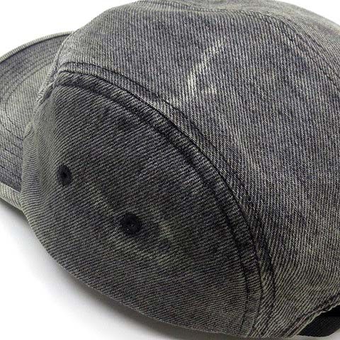 シュプリーム SUPREME Washed Chino Twill Camp Cap Denim デニム キャンプ キャップ ボックスロゴ 黒 ブラック 2025 FW AA
