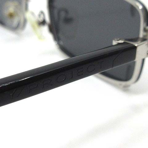 【中古】ワイプロジェクト Y/Project リンダファロー Linda Farrow Edition Neo Sunglasses スクエア サングラス ブラック シルバー ワイプロジェクト Y/Project リンダファロー Linda Farrow Edition Neo