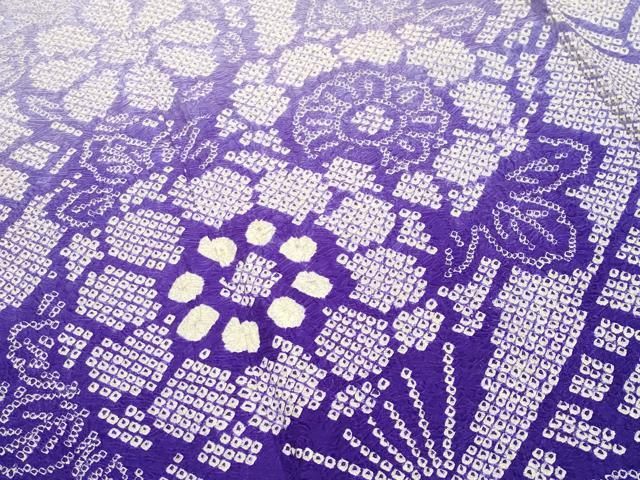  平和屋着物 豪華振袖 総絞り 檜扇花文 正絹 gh 振袖 着物