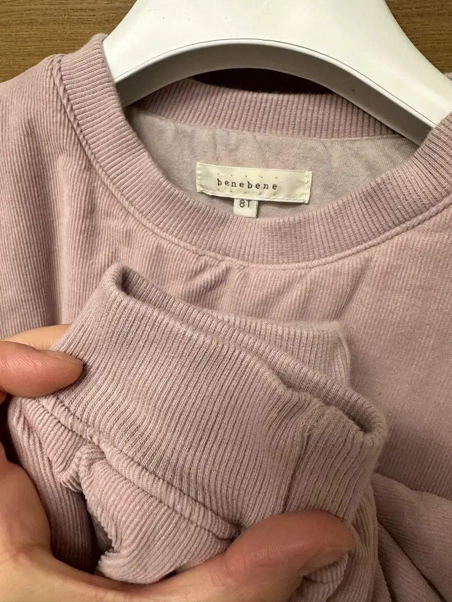 ベネベネ コーデュロイ ダウン セットアップ 8 T