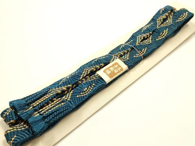 平和屋着物 和装小物 上質な帯締め 唐組 金糸 たこ足房 ay