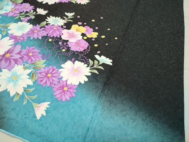 舞花文 暈し染め