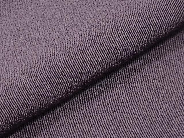 上質な色無地 深紫色