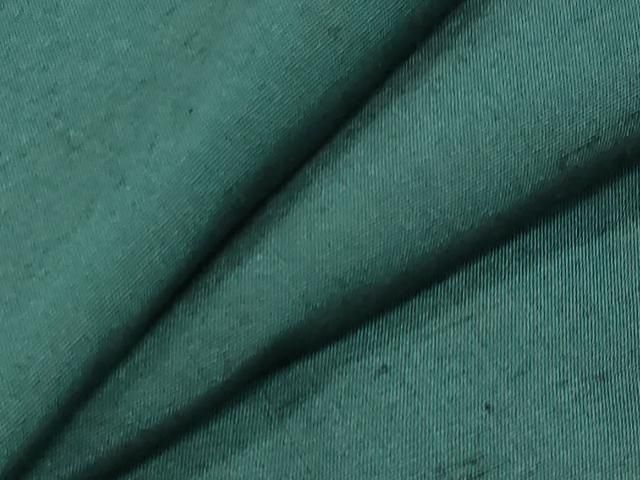 平和屋着物 男性 紬 鉄色 正絹 gh