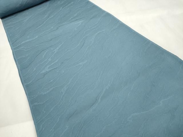 平和屋着物 創業460年 千總 羽織 コート 反物 羽尺 流水地紋 紺鼠色 高島屋扱い 証紙付き zzz