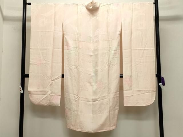 平和屋着物○長襦袢 無双仕立て 御所車麻の葉地紋 暈し染め やまと誂製