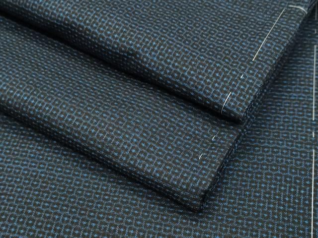 平和屋着物 男性 本場大島紬 100亀甲 総詰め キングサイズ 正絹 gh