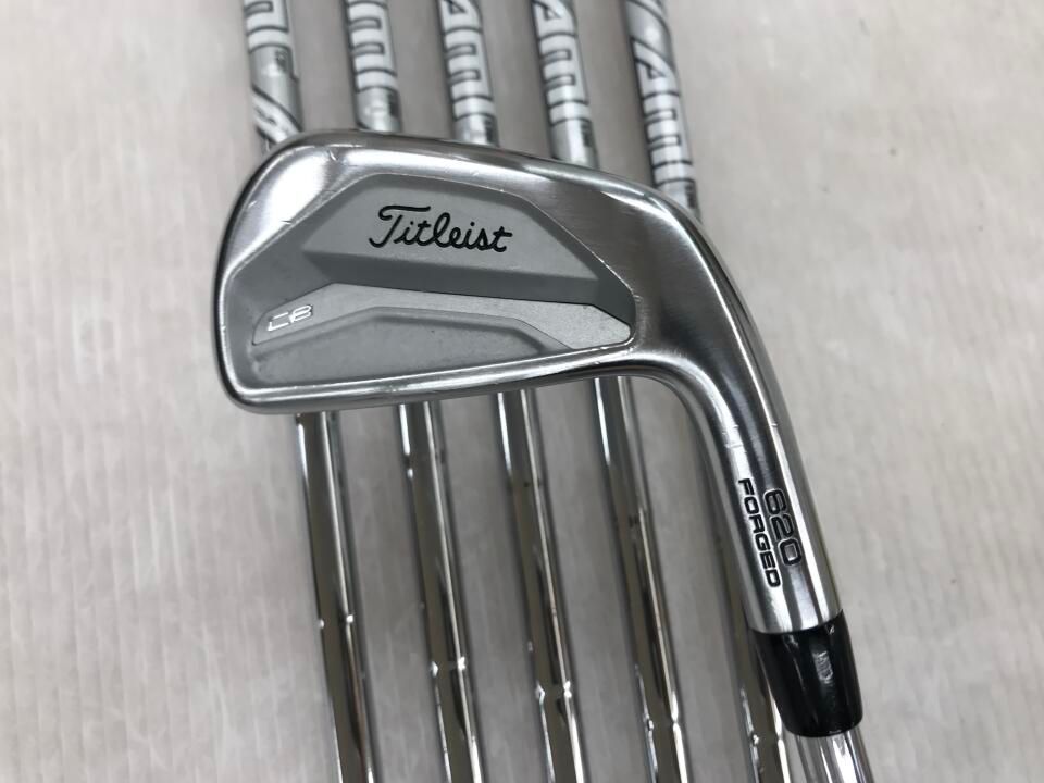 タイトリスト CB 620 AMT TOUR WHITE S200フレックス アイアンセット