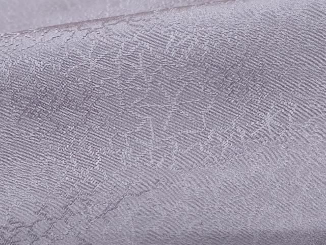  平和屋着物 上質な色無地 竜田川地紋 藤紫色 正絹 cs 色無地 着物