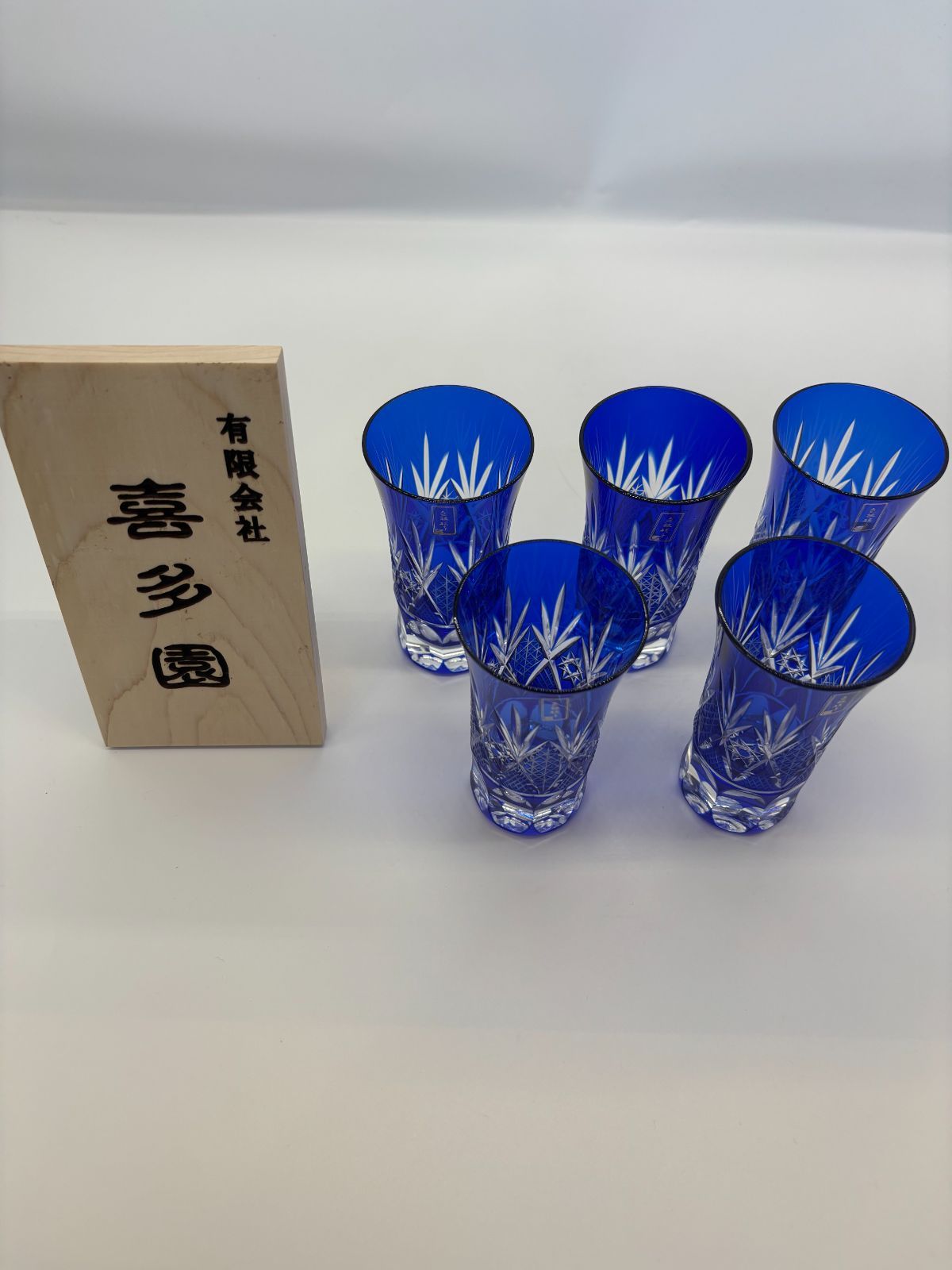 グラス 5客揃え