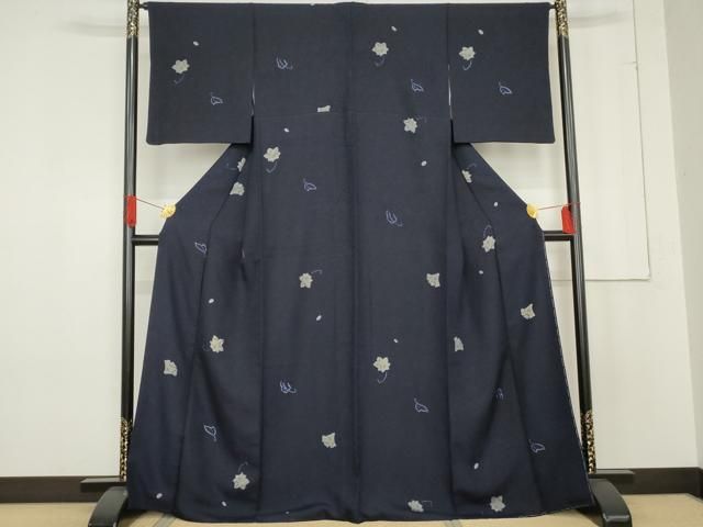 平和屋着物○藍染工房・こんや 全国阿波藍染染織作家協会会員 松本輝夫